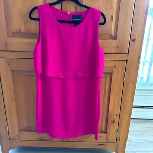 Cynthia Rowley. Pretty pink tiered dress. Size 10